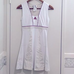 🎾 👗 Adidas Dress in White for Tennis